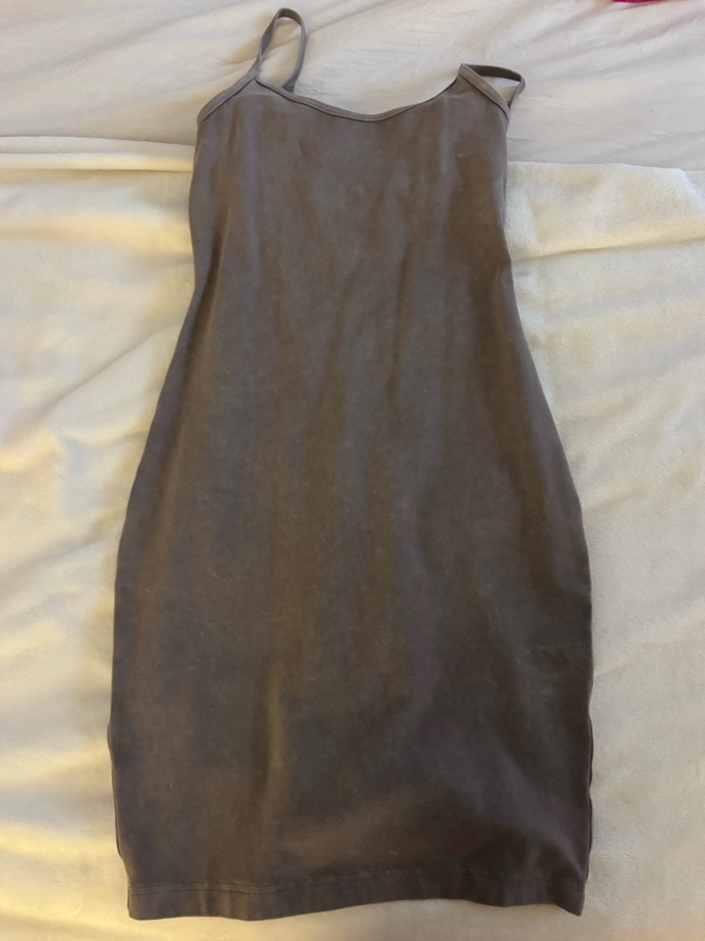 Lululemon Grey Dress with Spaghetti Straps